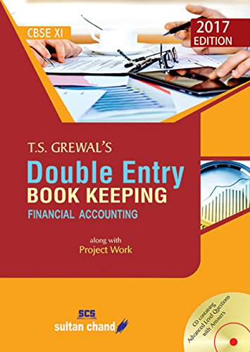 Book Cover Double Entry Book Keeping Financial Accounting for Class 11