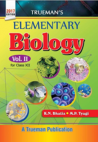 Book Cover Trueman's Elementary Biology - Vol. 2 for Class 12 and NEET