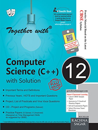 Book Cover Together With Computer Science with Solution - 12 (Old Edition)