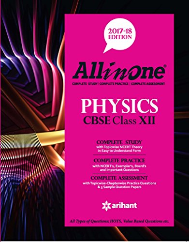 Book Cover All In One Physics Cbse Class 12th