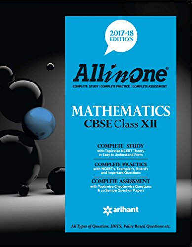 Book Cover All in One Mathematics CBSE for Class 12