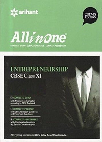 Book Cover All In One ENTREPRENEURSHIP CBSE Class 11th