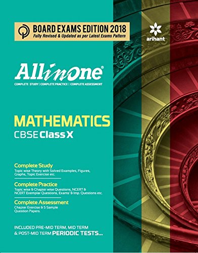 Book Cover All In One CBSE Class 10 Mathematics