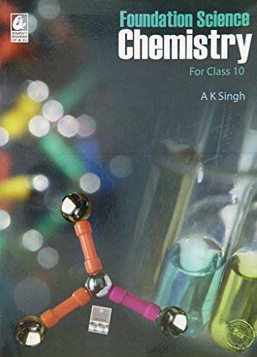 Book Cover Foundation Science Chemistry for Class - 10