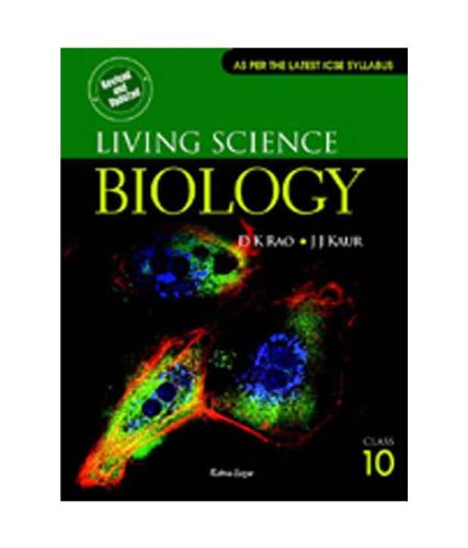 Book Cover ICSE Living Science Biology 10