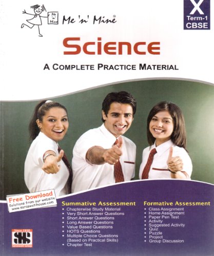 Book Cover MnM_CPM - Science - PM - 10_T1: Educational Book