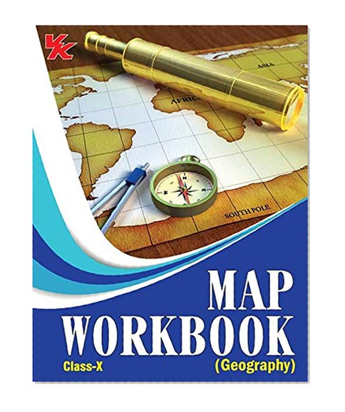 Book Cover Map Workbook Geography Class X