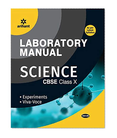 Book Cover Laboratory Manual Science Class 10th Term - 1 & 2 [Experiments|Viva - Voce] - Combo