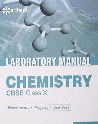 Book Cover CBSE Laboratory Manual Chemistry Class 11th (Experiments\Projects\Viva-Voce)
