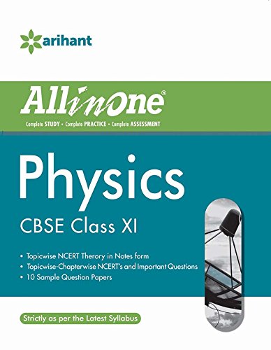 Book Cover All in One Physics CBSE Class 11th
