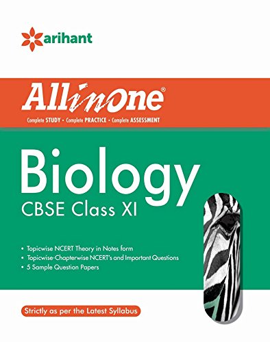 Book Cover All in One Biology CBSE Class 11th