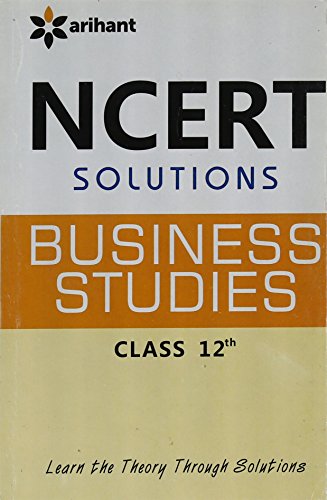 Book Cover Ncert Solutions - Business Studies For Class Xii