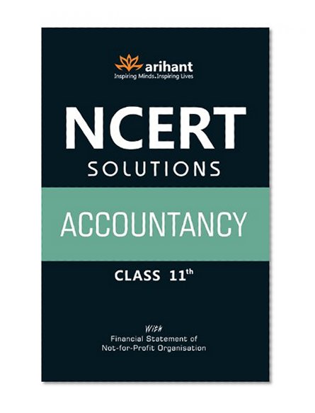 Book Cover Ncert Solutions - Accountancy For Class 11Th