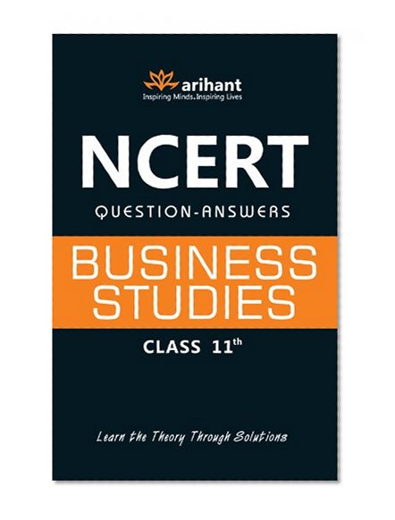 Book Cover Ncert Solutions - Business Studies For Class Xi