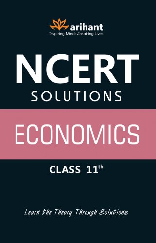 Book Cover Ncert Solutions - Economics For Class Xi