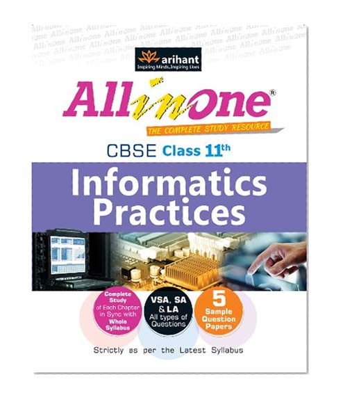 Book Cover CBSE All in One Informatics Practises for Class 11th