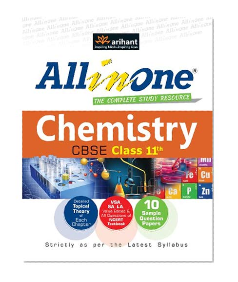 Book Cover CBSE All in One Chemistry Class 11th