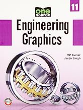 Book Cover Engineering Graphics  Class 11