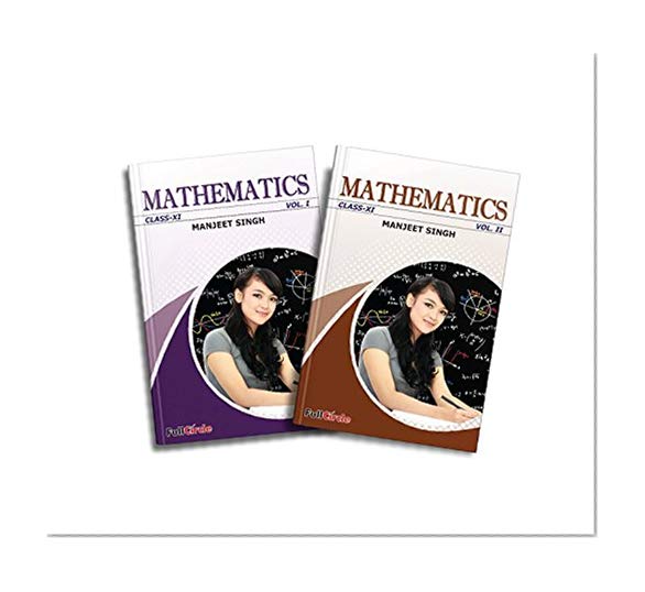 Book Cover Mathematics Class XI Manjeet Singh (Set of 2 Volumes)
