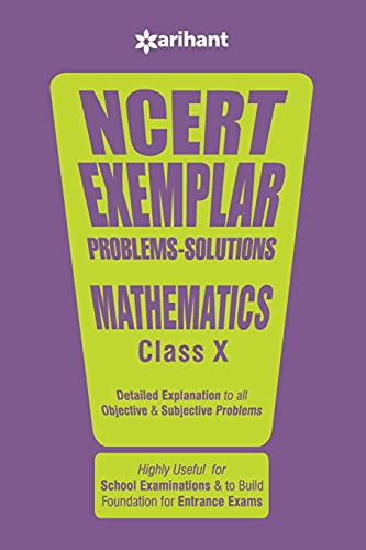 Book Cover NCERT Examplar Mathmatics Class 10th