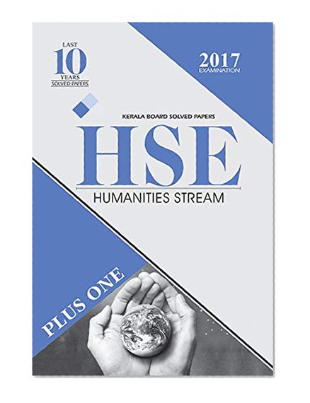 Book Cover 10 Last Years Solved Paper of HSE Kerala Board (Plus One) - Humanities Stream