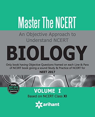 Book Cover Master the NCERT - BIOLOGY Vol.