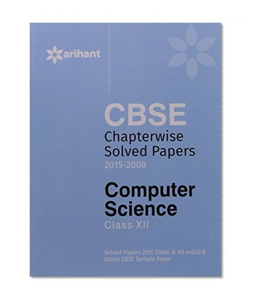 Book Cover Chapterwise Cbse Computer Science 12th
