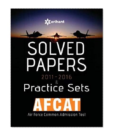 Book Cover AFCAT (Air Force Common Admission Test 2011-2016 Practice Sets