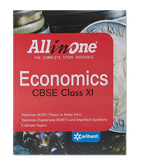 Book Cover CBSE All in One ECONOMICS Class 11th (Old Edition)