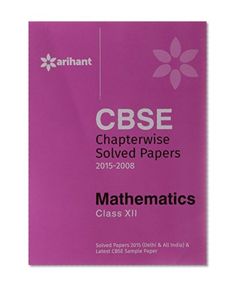 Book Cover CBSE Chapterwise Mathematics 12th