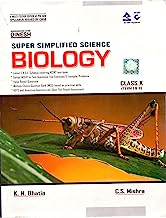 Book Cover Super SImplified Science Biology Class X (Term I & II)