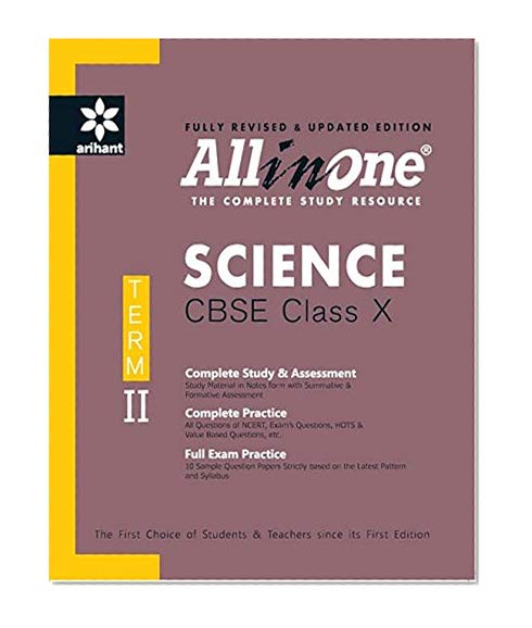 Book Cover All in One Science CBSE Class 10th Term-II