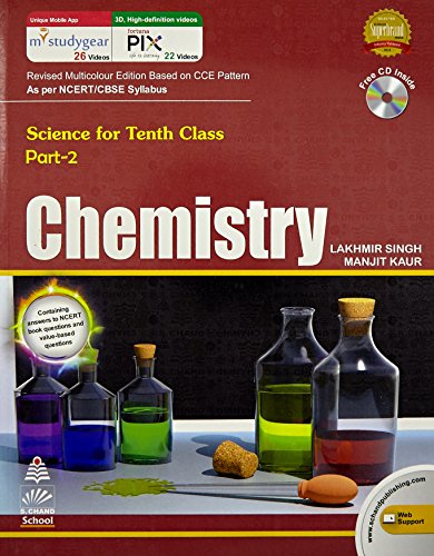 Book Cover Chemistry Class 10 - Part 2
