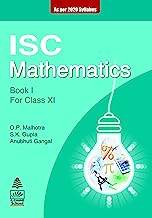 Book Cover Isc Mathematics Book I For Class Xi