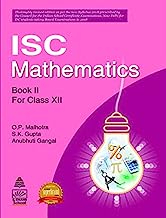 Book Cover S. Chand's ISC Mathematics Book II for Class XII