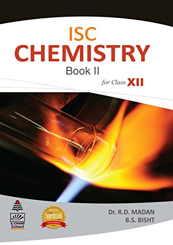 Book Cover ISC Chemistry Book II for Class XII
