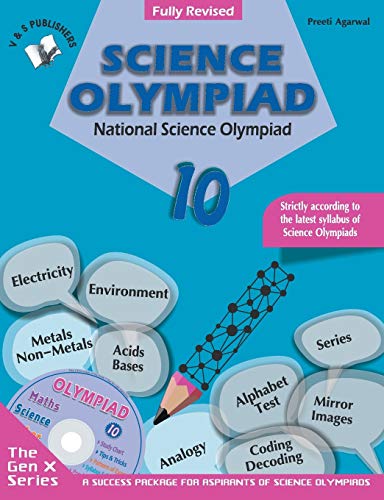 Book Cover National Science Olympiad Class 10 (With CD)