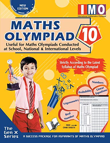 Book Cover International Maths Olympiad Class 10 (With OMR Sheets)