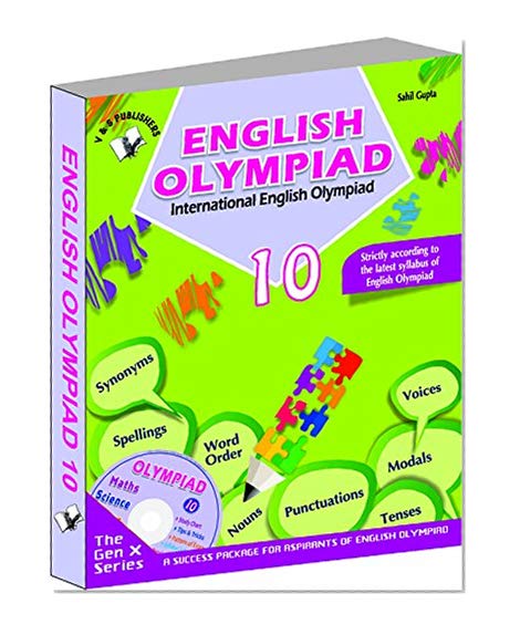 Book Cover International English Olympiad - Class 10 (with CD)