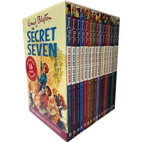 Book Cover Secret Seven Complete Library Enid Blyton Collection 16 Books Bundle (The Secret Seven, Secret Seven Adventure, Well Done, Secret Seven, Secret Seven on the Trial, Go Ahead, Secret Seven, Good Work...