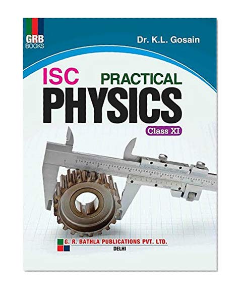 Book Cover SC Physics Practical Class 11: Physics  Practical  Class XI