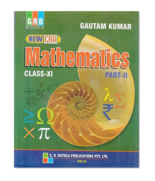 Book Cover New Era Mathematics Part - Class 11: Mathematics Class XI Part - II