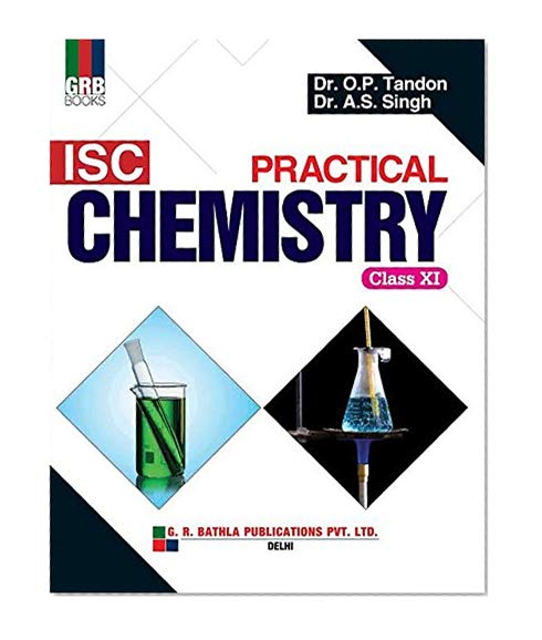 Book Cover SC Chemistry Practical Class 11: Chemistry Practical Class XI