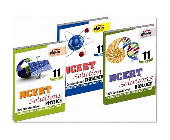 Book Cover NCERT Solutions Class 11 - PCB (Set of 3 Books)