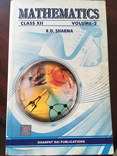 Book Cover Mathematics Vol. I & II Class - 12