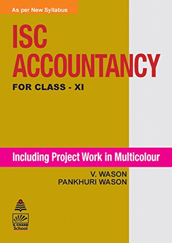 Book Cover ISC Accountancy Book-XI