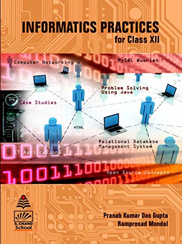 Book Cover Informatics Practices for Class XII