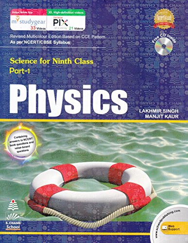 Book Cover Science For 9Th Class (Part-1) Physics Pb