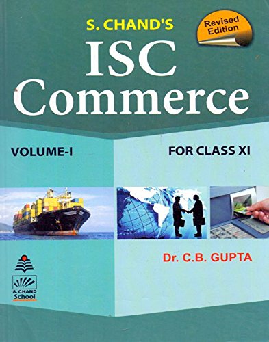 Book Cover ISC Commerce Book-XI (Vol.I)
