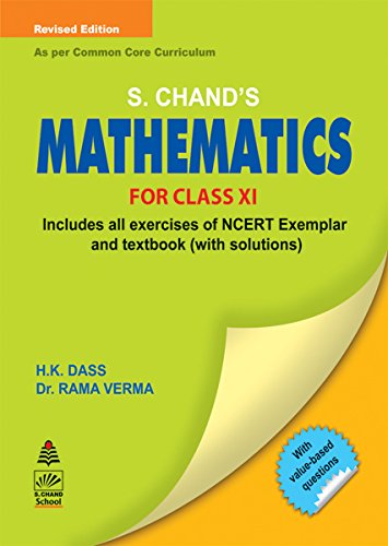Book Cover S. ChandÃ¢â‚¬â„¢s Mathematics For Class XI